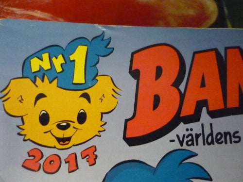 TIDNING, BAMSE, NR 1 - 2017, VÄRLDENS STARKASTE BJÖRN