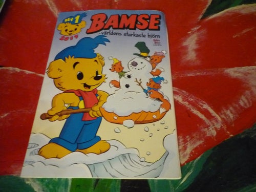 TIDNING, BAMSE, NR 1 - 2017, VÄRLDENS STARKASTE BJÖRN