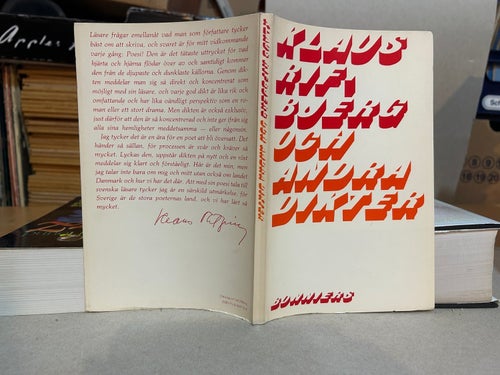Och andra dikter av Klaus Rifbjerg, bok, Very good plus