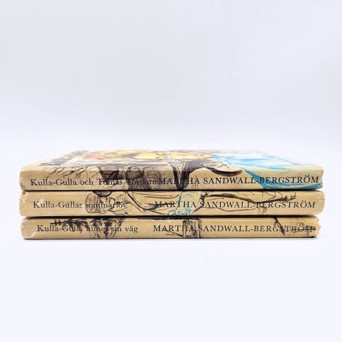 Kulla-Gulla: 3 böcker - Martha Sandwall-Bergström