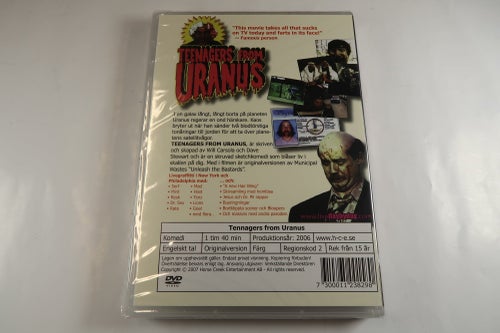 Teenagers from Uranus: Sloppy Seconds (DVD) OBS! NY, INPLASTAD