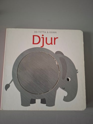 3D titta & känn. Djur