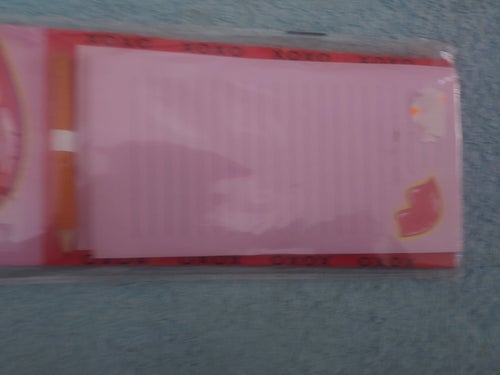 Anteckningsblock med Penna oxox Bredd ca 10,5 cm Höjd ca 28,5 cm