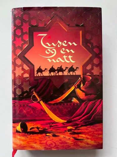 Tusen och en natt band 2 (norsk utgåva) inbunden bok