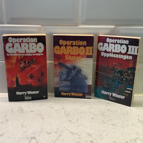 Operation Garbo I, II och III av Harry Winter, 1988-1990
