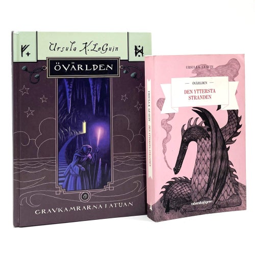 Övärlden del 1-3 av Ursula K. Le Guin (Trollkarlen från Övärlden mm)
