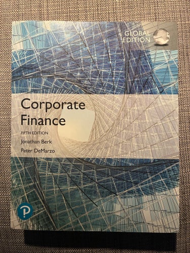 Corporate Finance av Jonathan Berk och Peter DeMarzo, Global Edition