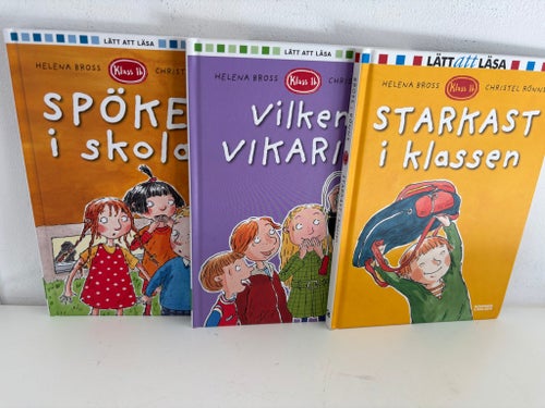 5 x Lätt att läsa - Klass 1b serien