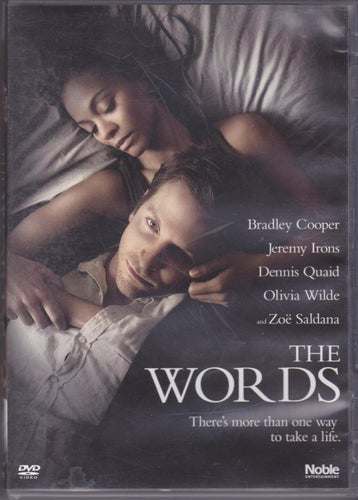 DVD / The Words / Bradley Cooper, Zoe Saldana, Olivia Wilde / Fint skick