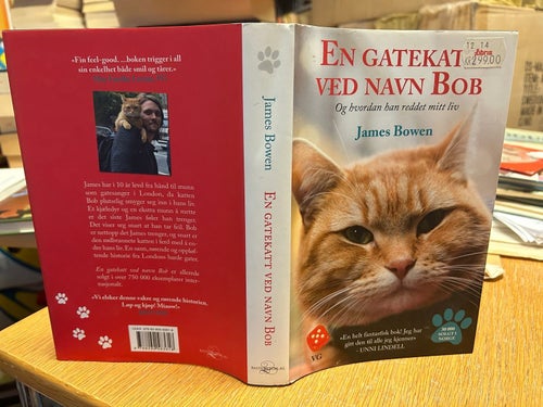En gatekatt ved navn Bob av James Bowen, bok, very fine