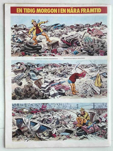 MAD - 1974:5 VG med nostalgiserietidning
