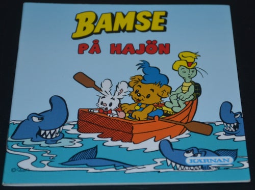 Liten bok från kärnan Bamse på hajön