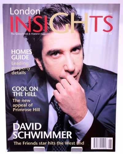 London Insights magazine-Summer 2005-David Schwimmer cover-London lifestyle-NEW