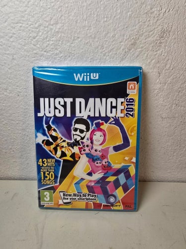 Just Dance 2016 - Nintendo wii U HELT NYTT Inplastad