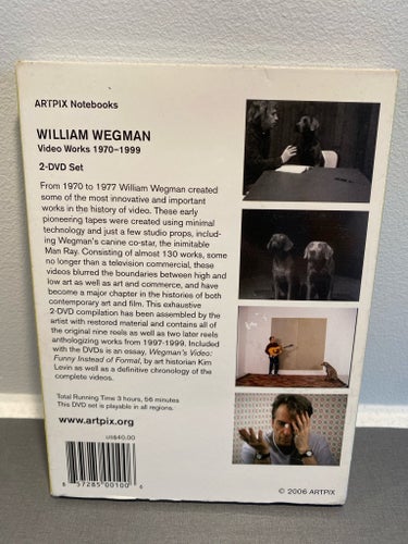 William Wegman: Video Works 1970-1999 (2-DVD Sæt)