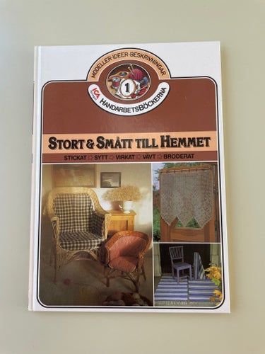 Stort & smått till hemmet Handarbetsböckerna ICA förlaget