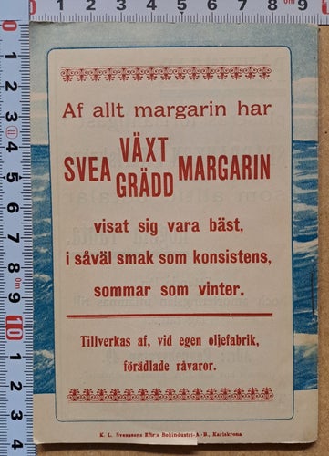 ALMANACK 1921 CARL OHLSSONS & J.A. KROOKS BOKHANDEL