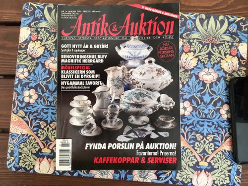 Antik & Auktion, lång prenumeration, knappt 600 tidningar