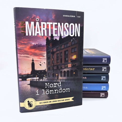 Jan Mårtenson - bokpaket med 6 böcker