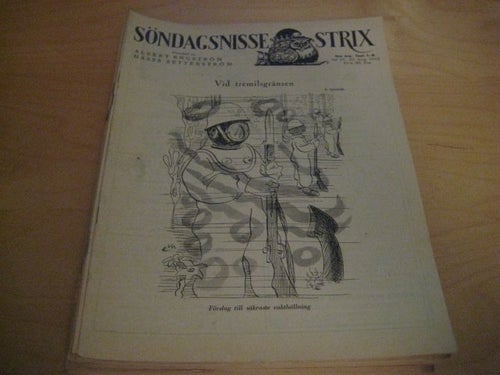SÖDAGSNISSE-STRIX NR 35 1942.
