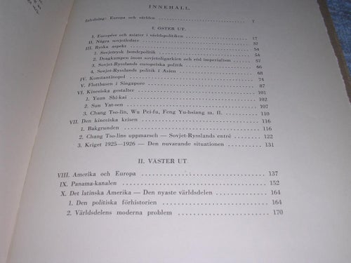 Essén, Rütger - Europa och Världen
