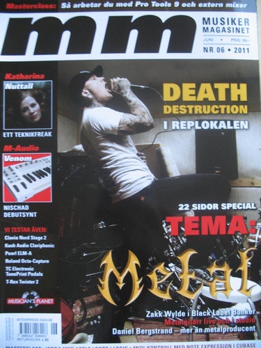 MM - SVENSKA MUSIKER MAGASINET - NR.6 (2011)