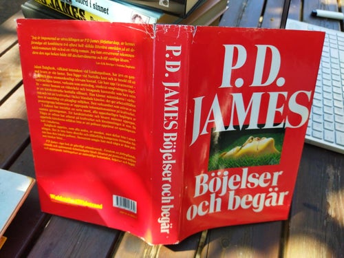 Böjelser och begär av P. D. James. Bok, inbunden. Very Fine plus. BM