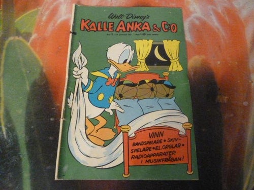 KALLE ANKA & CO, NR 3 - 1971, TIDNING