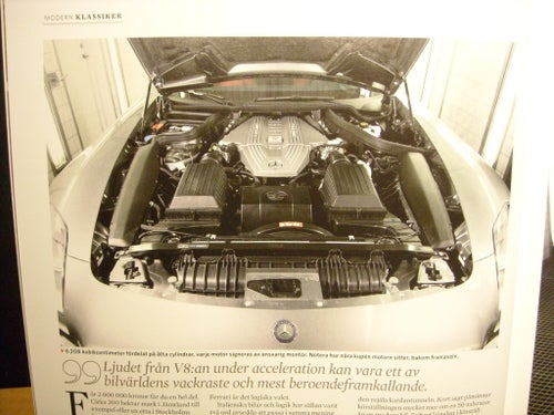MB Mercedes-Benz SLS AMG  --  Modern klassiker med bevingad känsla  --