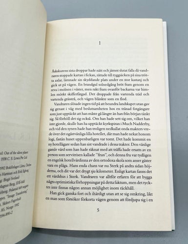 Rymdtrilogin del 1: Utflykt från tyst planet av C. S. Lewis (inbunden)