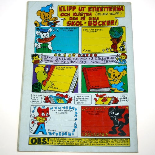 Bamse - 1980 - NR 7