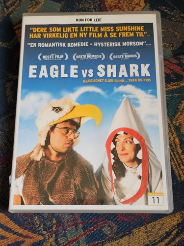 Eagle Vs Shark DVD (Sv Text)