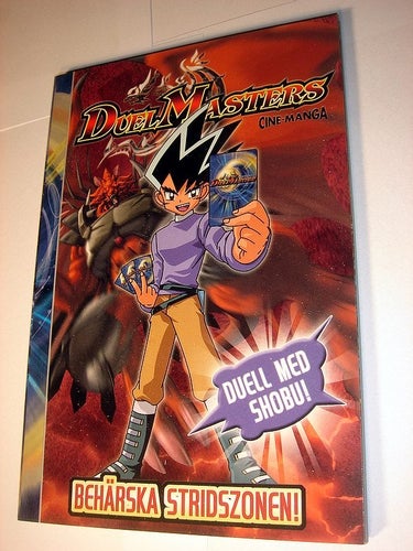 Duel masters 1 - Behärska stridszonen MANGA svenska NY Nr 1