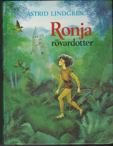 Astrid Lindgren / Ronja Rövardotter / Kartonnage / Fint begagnat skick