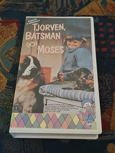 Tjorven, Båtsman Och Moses VHS Svenskt Tal