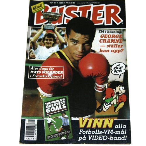 Buster - 1989 - NR 11 - George Cramne, Mats Wilander, Ben Bolt