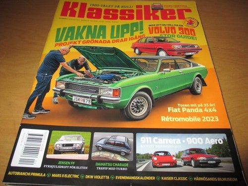 KLASSIKER NR 4 2023. FORD GRANADA 2,6, JENSEN FF MK 1 1969 ,M.M