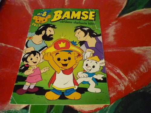 TIDNING, BAMSE, NR 8 - 2013, VÄRLDENS STARKASTE BJÖRN