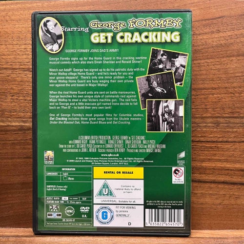 Get Cracking (DVD) med George Formby