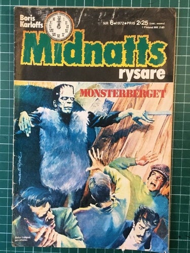 SKRÄCK: Boris Karloffs Midnatts rysare nr 6 1972