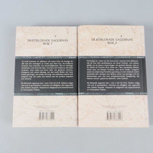 Bokpaket J.R.R. Tolkien "De Förlorade Sagornas Bok 1-2"