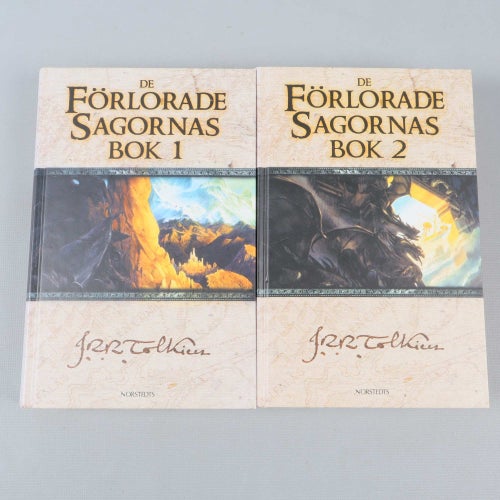 Bokpaket J.R.R. Tolkien "De Förlorade Sagornas Bok 1-2"
