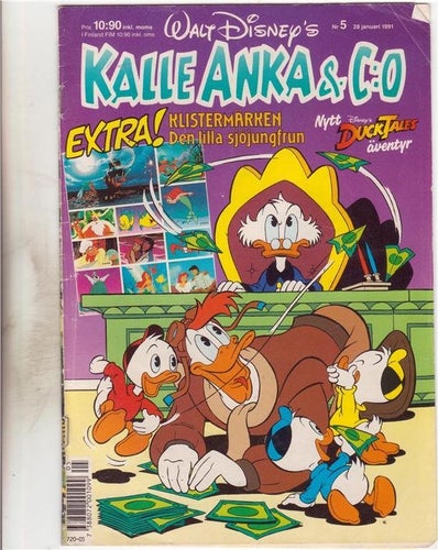 Kalle Anka & C:O Nr:5-1991