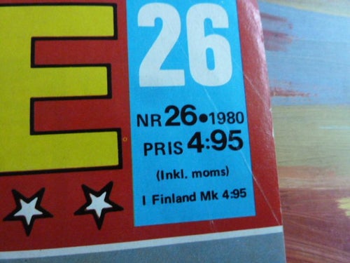 SERIE MAGASINET, 1980 NR 26, KONTRA-REVOLUTION, TIDNING
