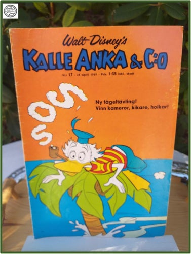 Kalle Anka & Co 1969 nr 17 Samlarobjekt VINTAGE 60-tal
