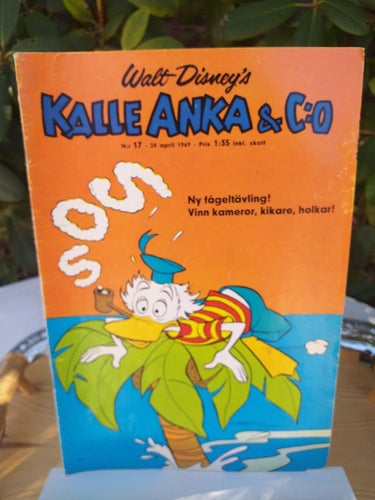 Kalle Anka & Co 1969 nr 17 Samlarobjekt VINTAGE 60-tal