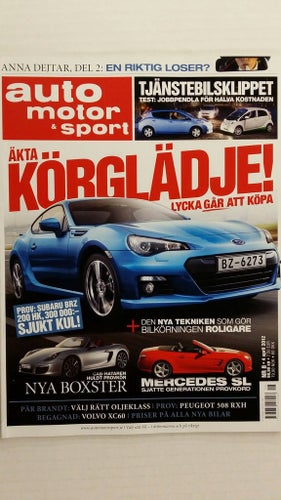 Auto motor & sport nr 8 2012: Honda CR-Z, Mitsubishi i-MiEV, Subaru BRZ
