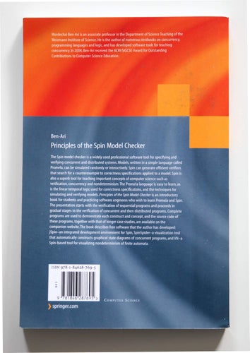 Principles of the Spin Model Checker - Mordechai Ben-Ari