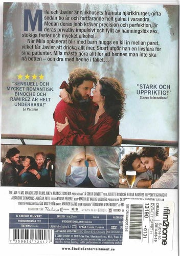 ETT ÖPPET HJÄRTA - JULIETTE BINOCHE - FRANSK FILM ! ( SVENSKT TEXT )