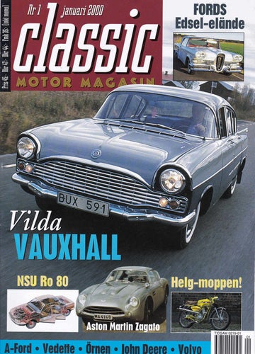 Classic 2000-1 Nsu Ro 80.Edsel.Vedette.Cresta.Örnen.Moped